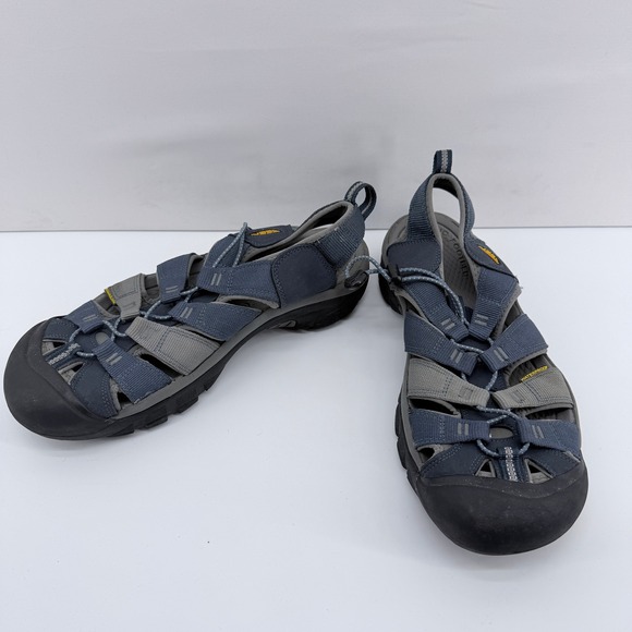 KEEN Newport H2 Mens Blue Grey Waterproof Hiking Sport Sandals 1012206 Size 11 - Picture 2 of 6
